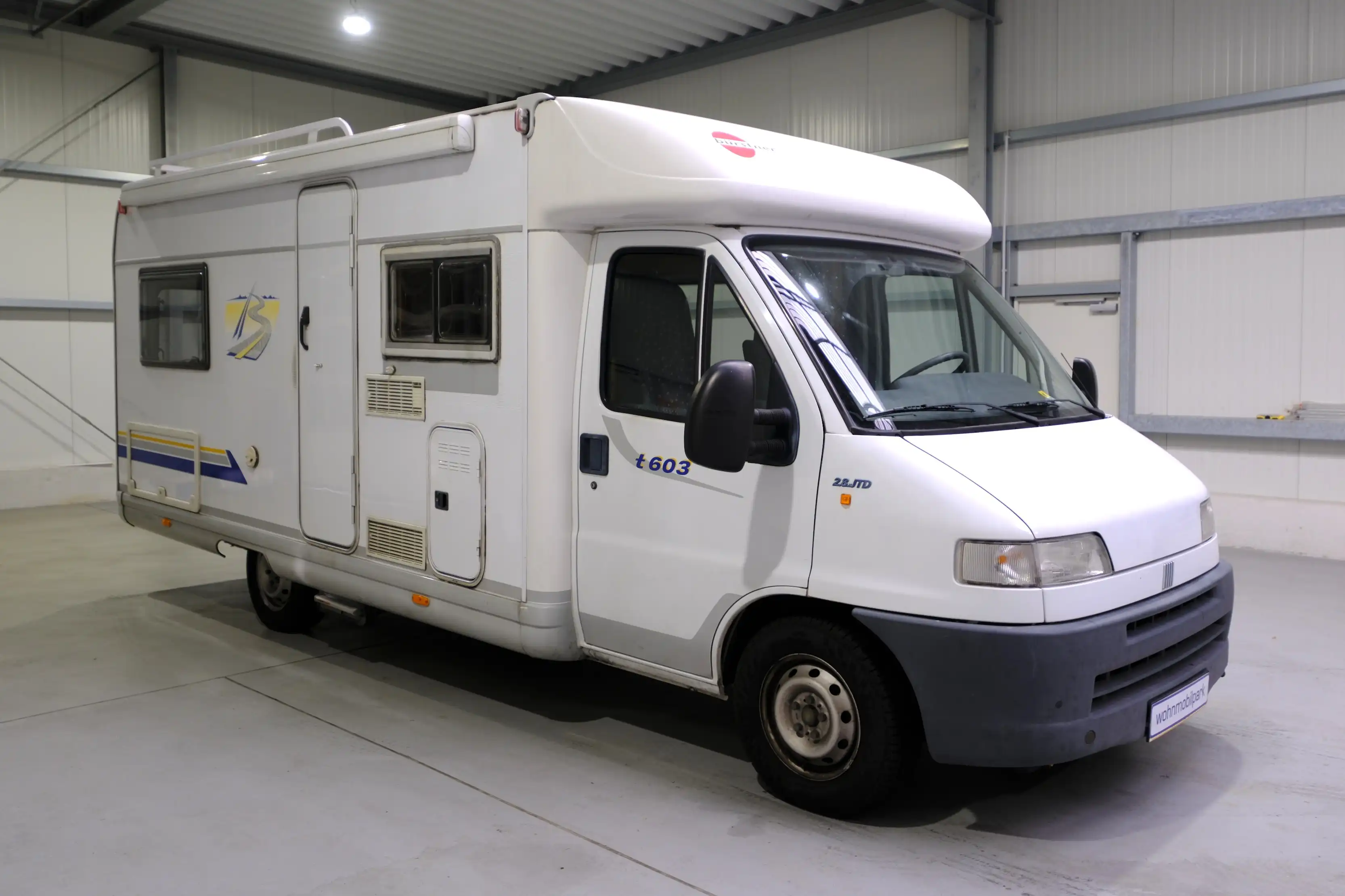 BUERSTNER T 604/Festbett/Markise/Fahrradträger/TÜV 05-2026/Finanzierung möglich